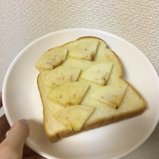 アップルシナモントースト♡